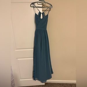 Azazie Cora bridesmaid dress size A10 color Bermuda